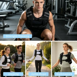 Weighted Vest, 20Lb Weights Included