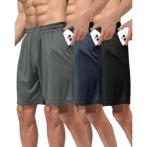 3 Pack Quick Dry Men's Shorts