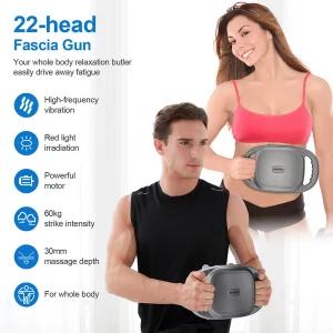 22 Heads Fascia Deep Tissue Muscle Massager